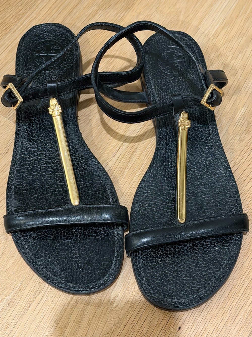 Tory Burch Leather Sandals Size 8